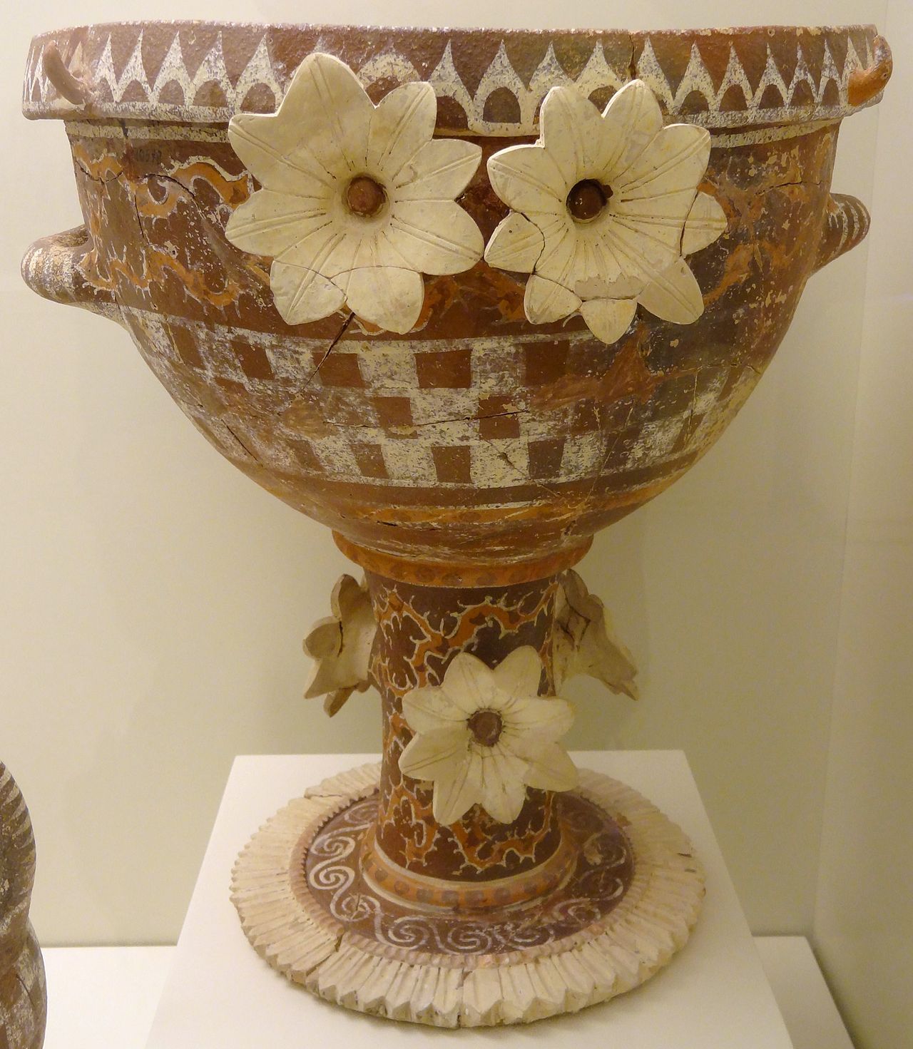 kamares ware, minoen period, crete 卡马雷斯彩陶,产于公元前两千年