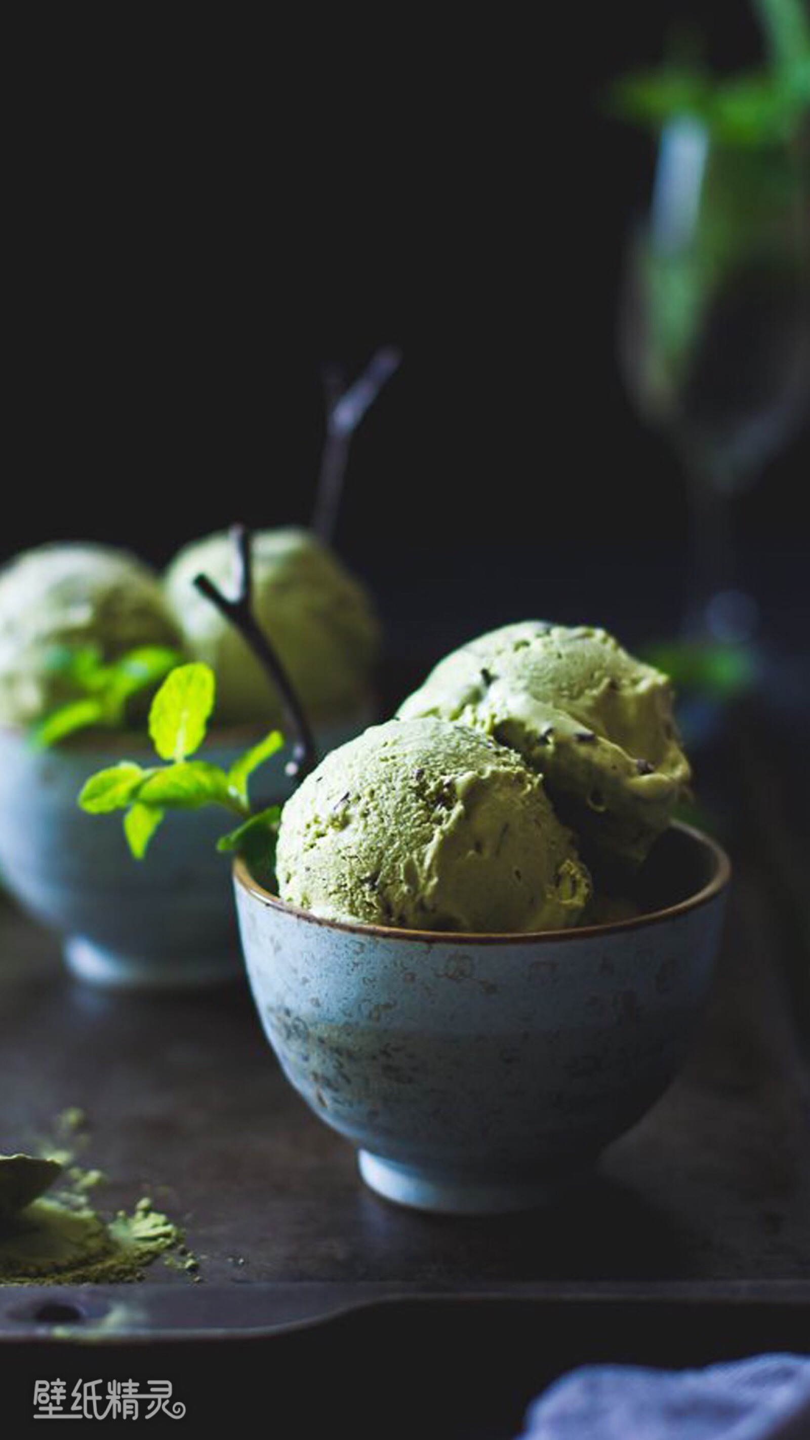 抹茶冰激凌