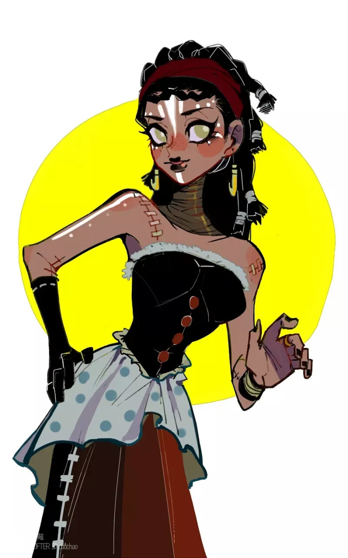 咒术师图源lofter 画手错超