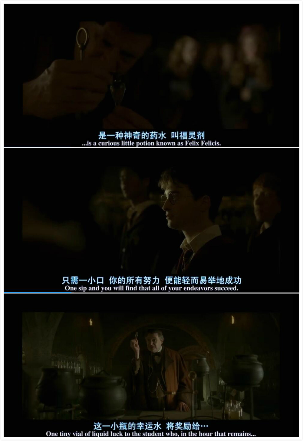 《哈利波特6 混血王子的背叛》福灵剂 幸运水 任何努力都能轻易成功
