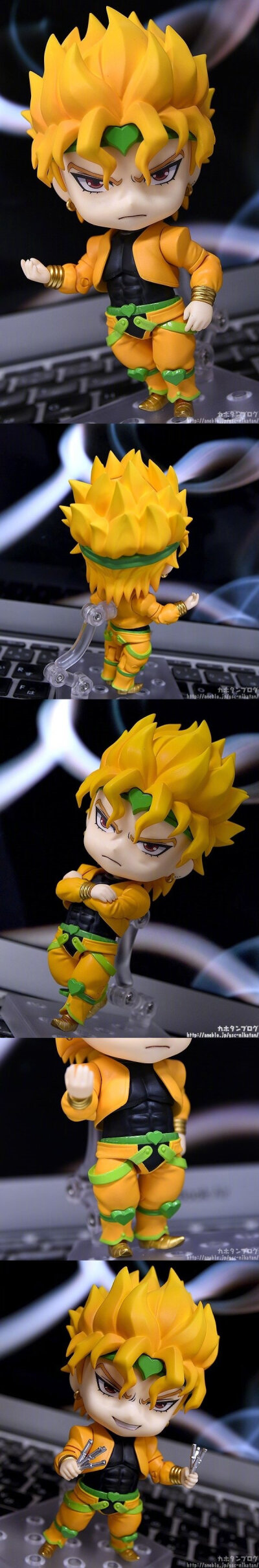 gsc jojo的奇妙冒险 星尘斗士 dio 粘土人 3月19日开订※更新中文官博