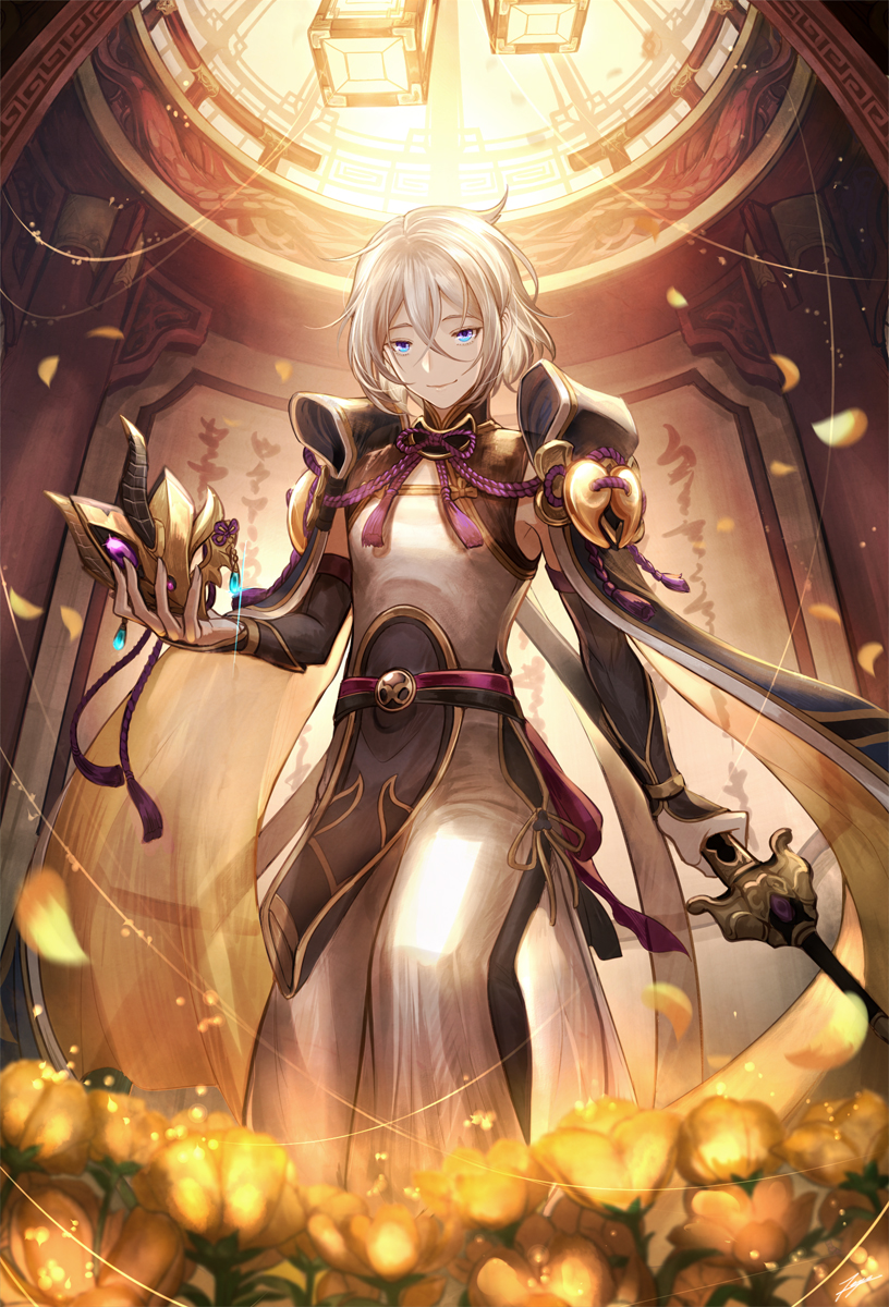 fate/grand order 兰陵王 绘师:天由(p id=1241621) 本作品id=