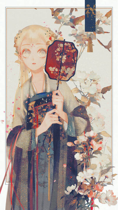 【sq】花解语,遥相望. 画师:眠狼