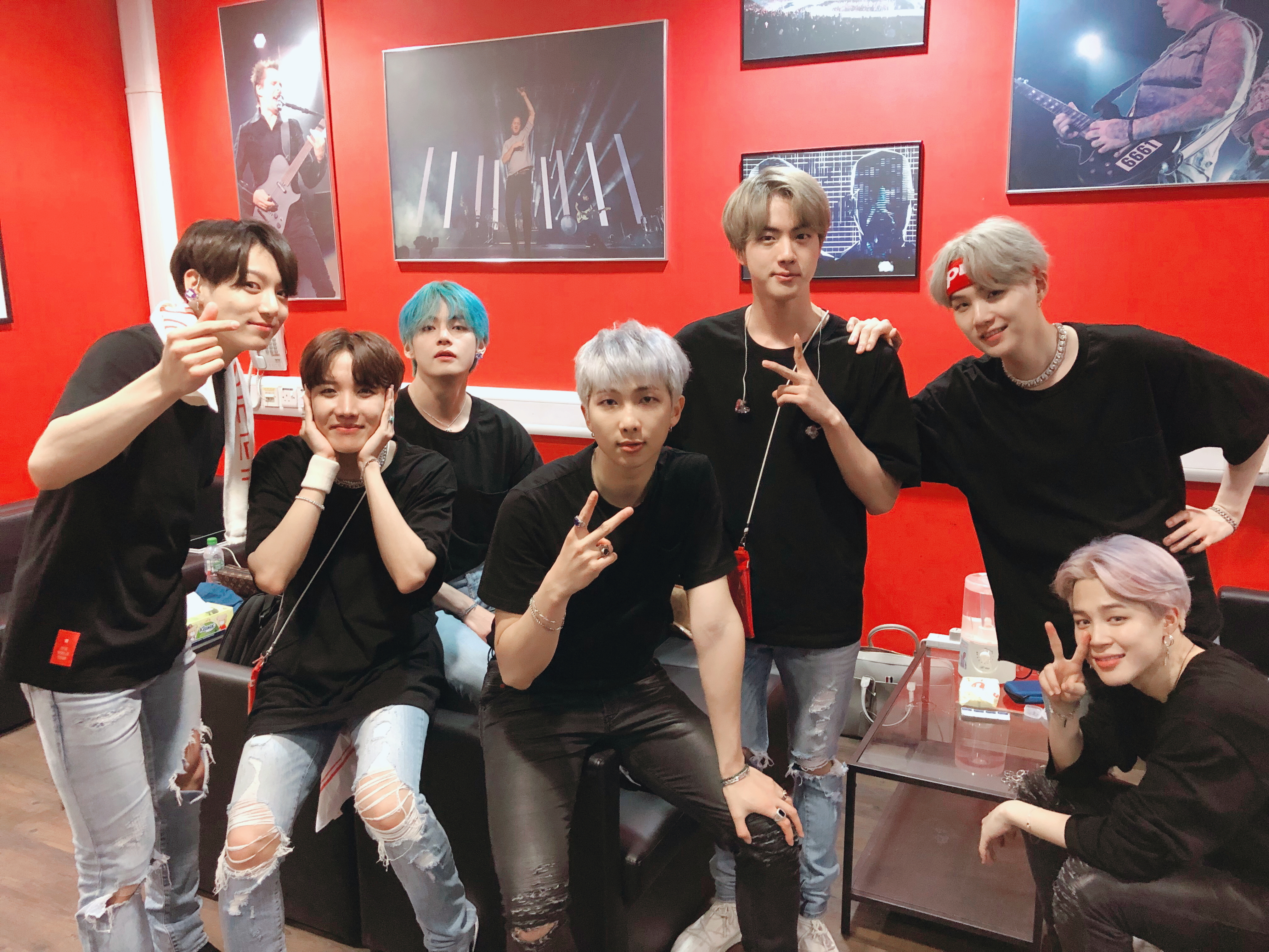 bts 防弹少年团 20190325"一日不见开始想念 我们约好下次再见#有