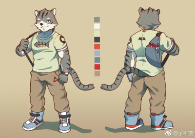 furry绘图 [岁宴篇] 子雄特辑原作:子雄菌 zix 声明:画作均系子雄菌所