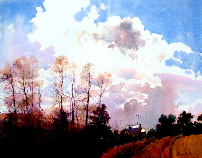 英国 Richard Thorn 的水彩风景画(1) - …-堆糖，美好生活研究所