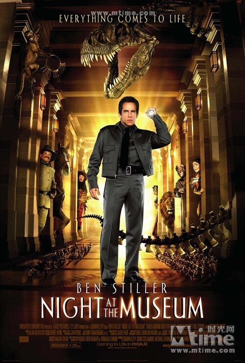 博物馆奇妙夜night at the museum(2006)影片最初将拍摄地定在加拿大