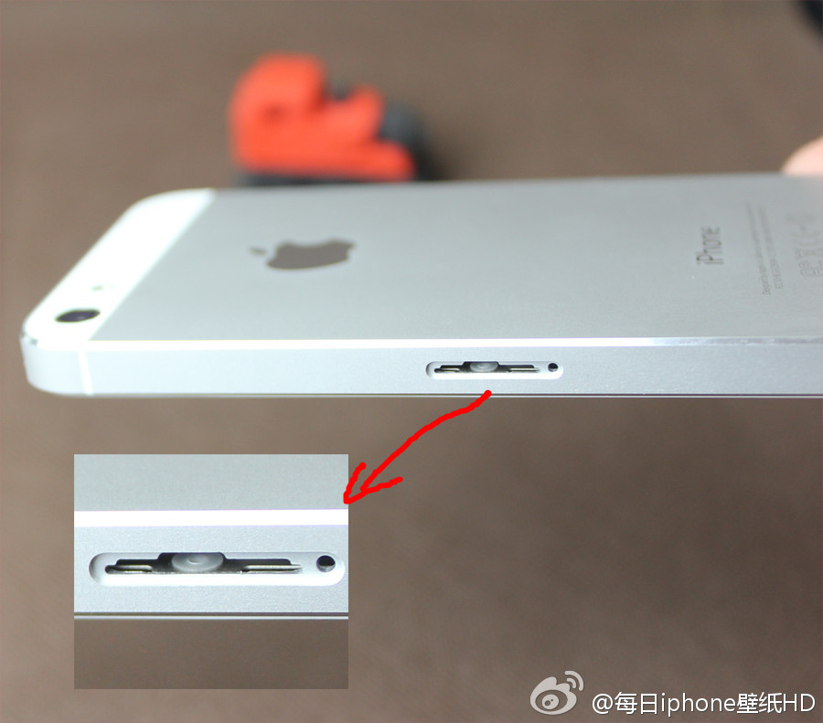 【iphone 5 的进水保修试纸】 不同于前几代…-堆糖