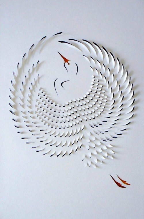 【跃然于纸上,立体纸雕艺术赏】澳大利亚纸雕艺术家 lisa rodden 为