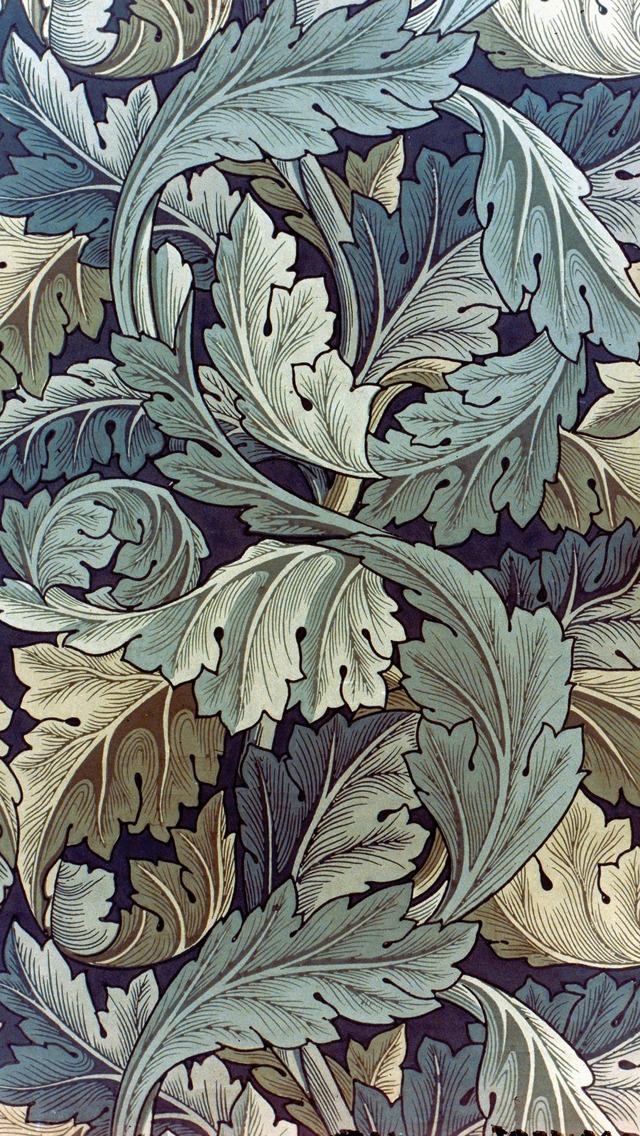 william morris - william morris 图案设计作品 每日中文壁纸杂志