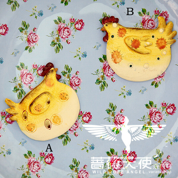 欧美乡村田园家居冰箱贴贴磁力贴装饰贴幸福两