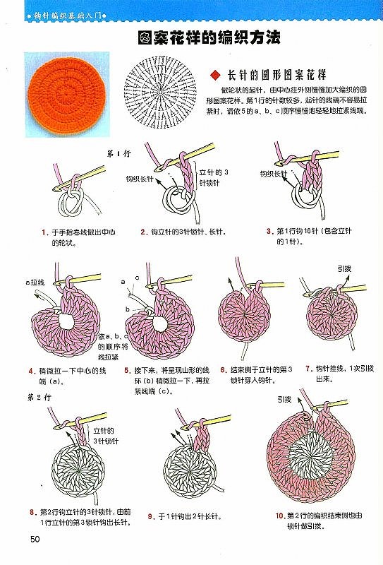 长针圆垫子