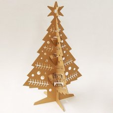 创意环保纸瓦楞纸家具 纸板家具 环保创意迷你圣诞树 纸制品