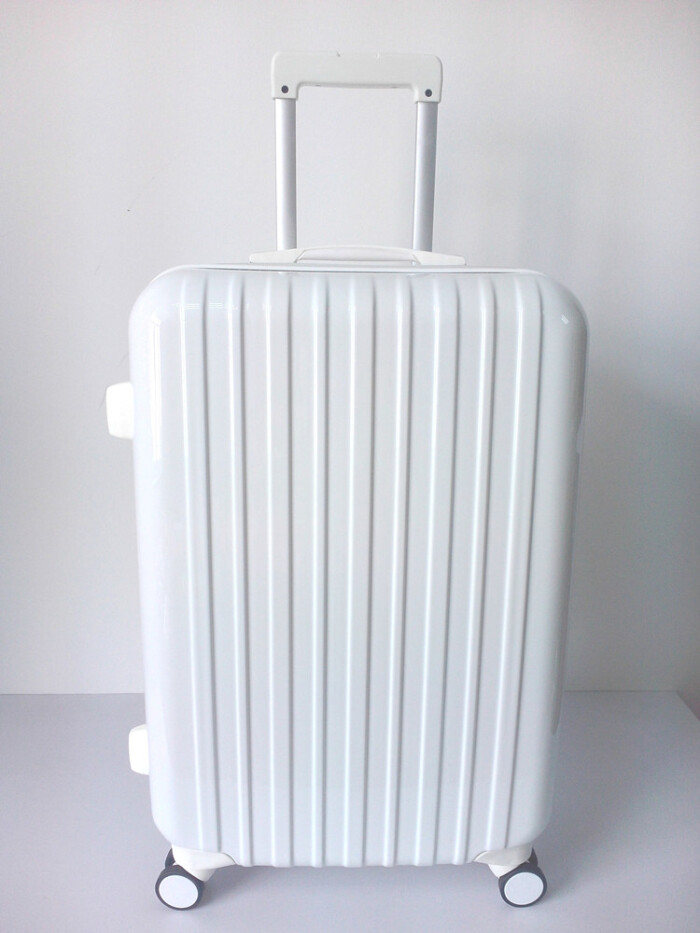 韩国28寸男女拉杆箱可爱登机箱万向轮旅行箱密码箱 白色行李箱包