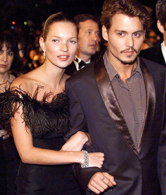 【90年代影像】约翰尼·德普和凯特·莫斯 johnny depp & kate moss