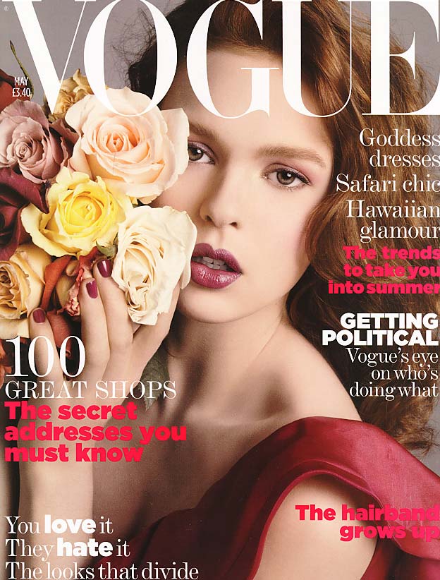 【vogue】历年每月vogue杂志封面_agyness
