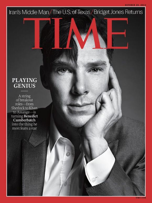 benedict cumberbatch登上时代周刊封面