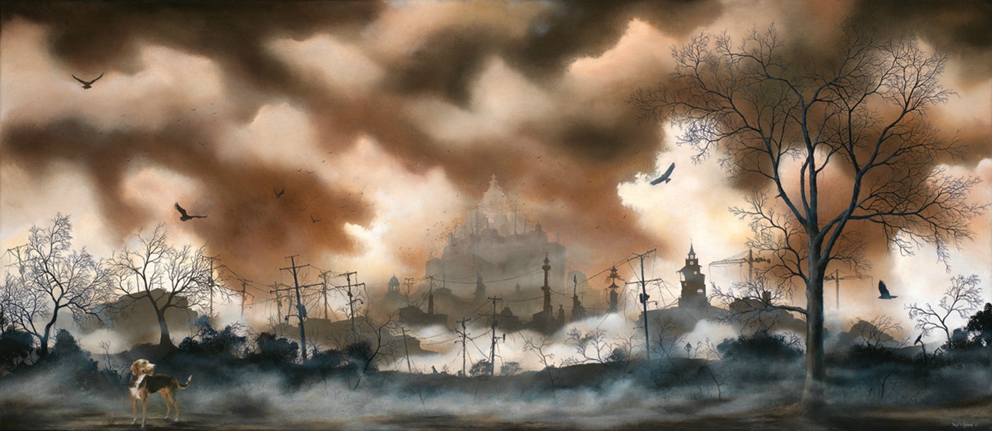 【绘画】哥特风油画 brian mashburn (1)