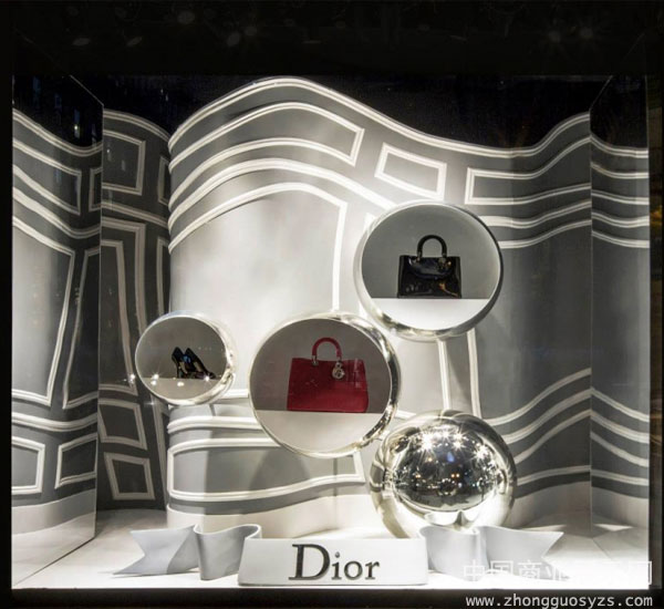 纽约saks百货店迪奥(dior)橱窗展示设计