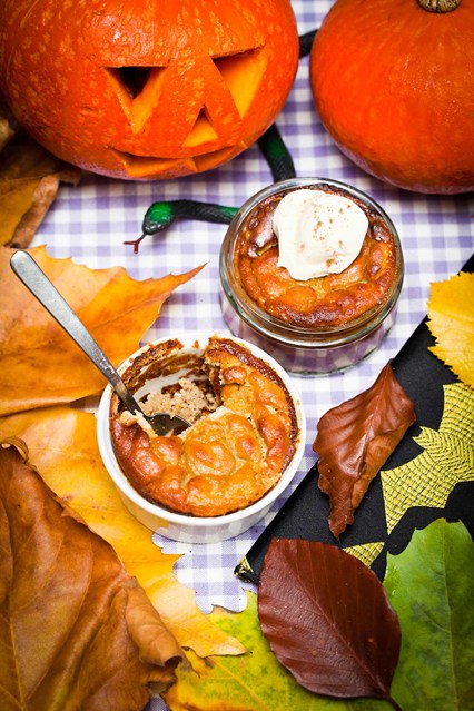 pumpkin pie puddings/南瓜饼布丁