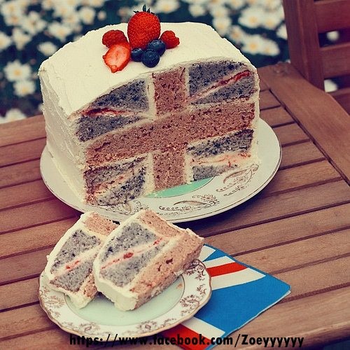 英国国旗蛋糕
