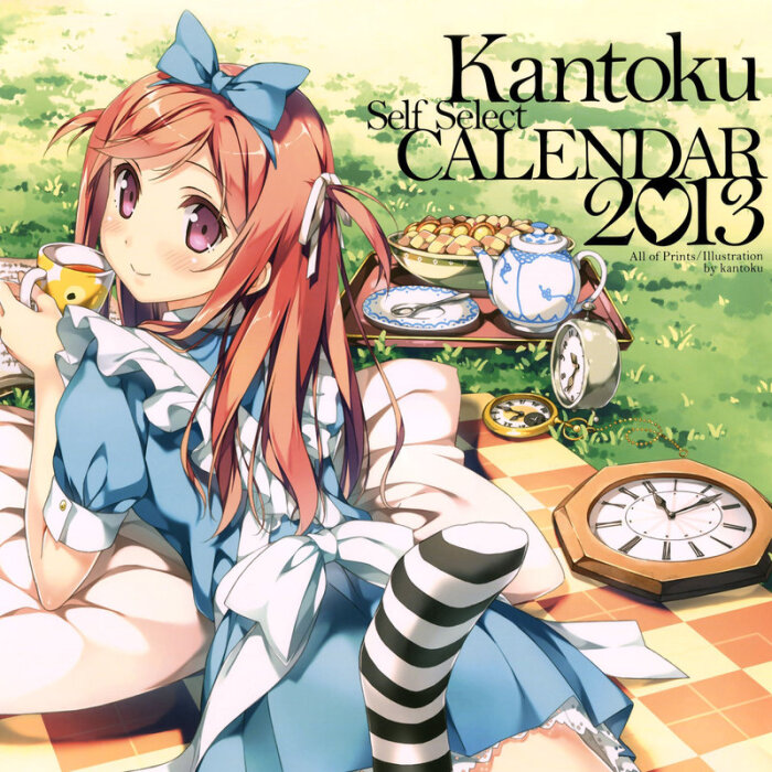 二次元小萝莉动漫高清iPad4壁纸