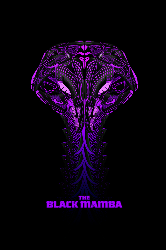 the black mamba-商业插画-插画 by art3