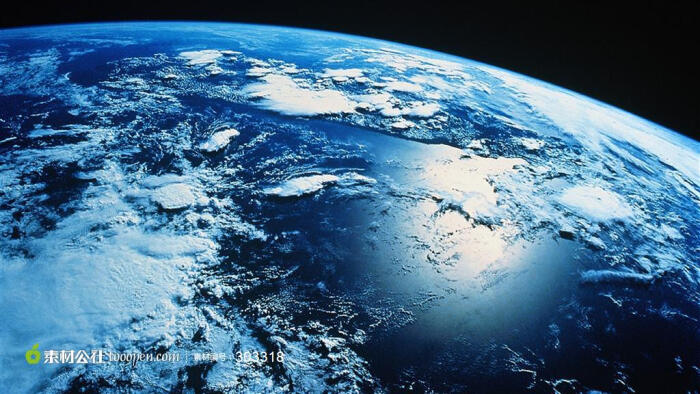 超大尺寸-绝美的蓝色星球地球高清壁纸素材设计背景