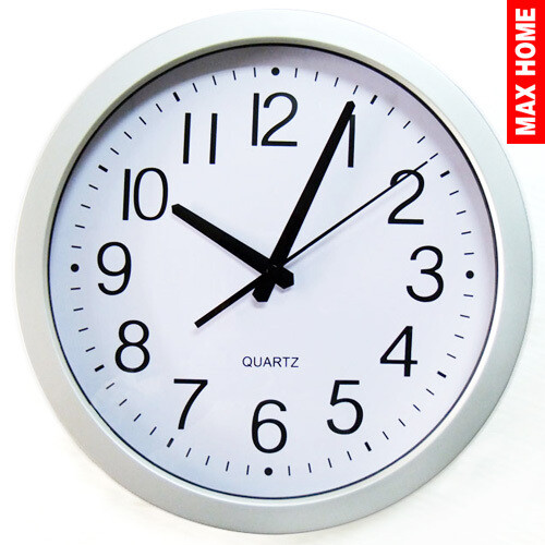 包邮max home数字时钟 中式黑白时尚客厅创意挂钟 静音石英钟表