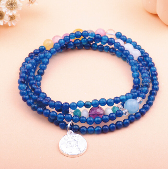 nows女巫店星座开运水晶手链女天秤座新年运