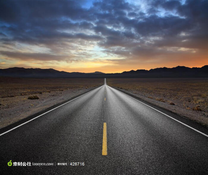 美国最美高速公路高清摄影高清背景桌面图片素材