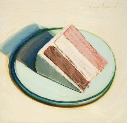 伟恩·第伯(wayne thiebaud)出生于1920年,是一位来自美国亚利桑那州