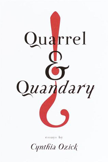 beautiful book covers - quarrel and quandary