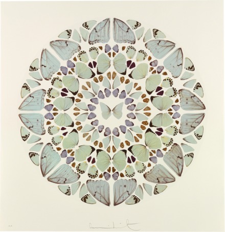 psalm print by damien hirst 【作为英国成交价最高的当代艺术家,这