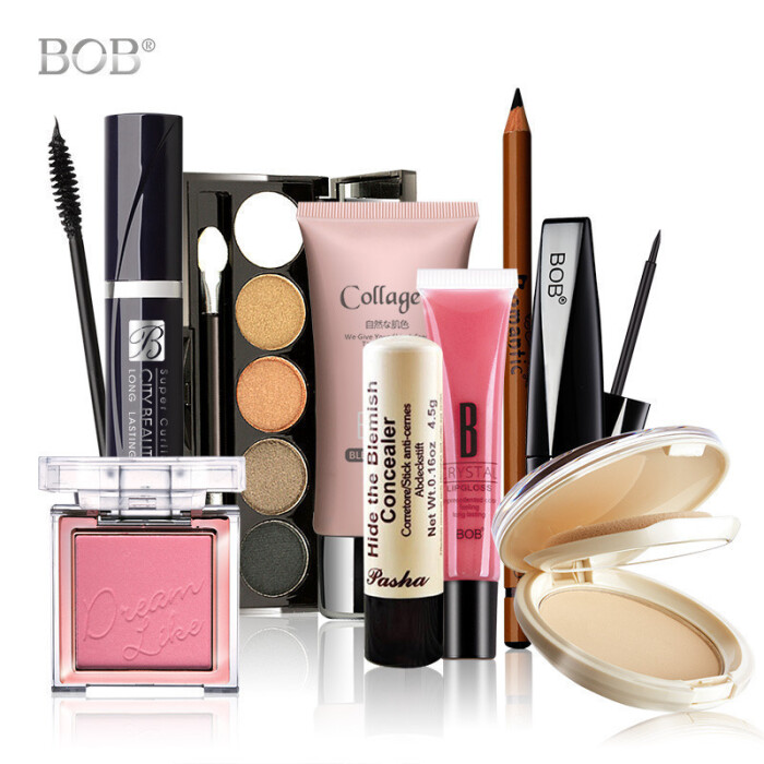团购韩国BOB彩妆套盒盘组合初学者九件套装