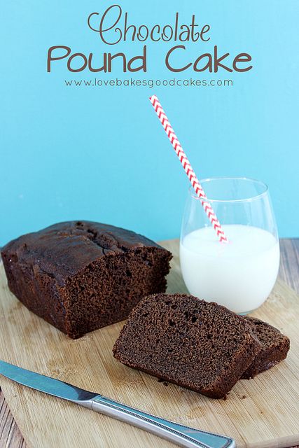 chocolate pound cake #chocolate #poundcake #dessert by lovebakes