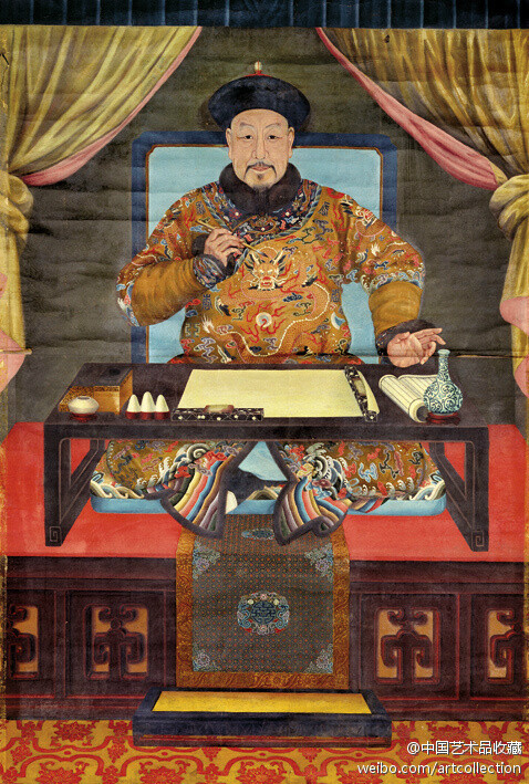 郎世宁为中国皇帝画了多幅表现当时重大事件的历史画,备受康熙,雍