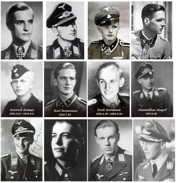 德国二战王牌飞行员