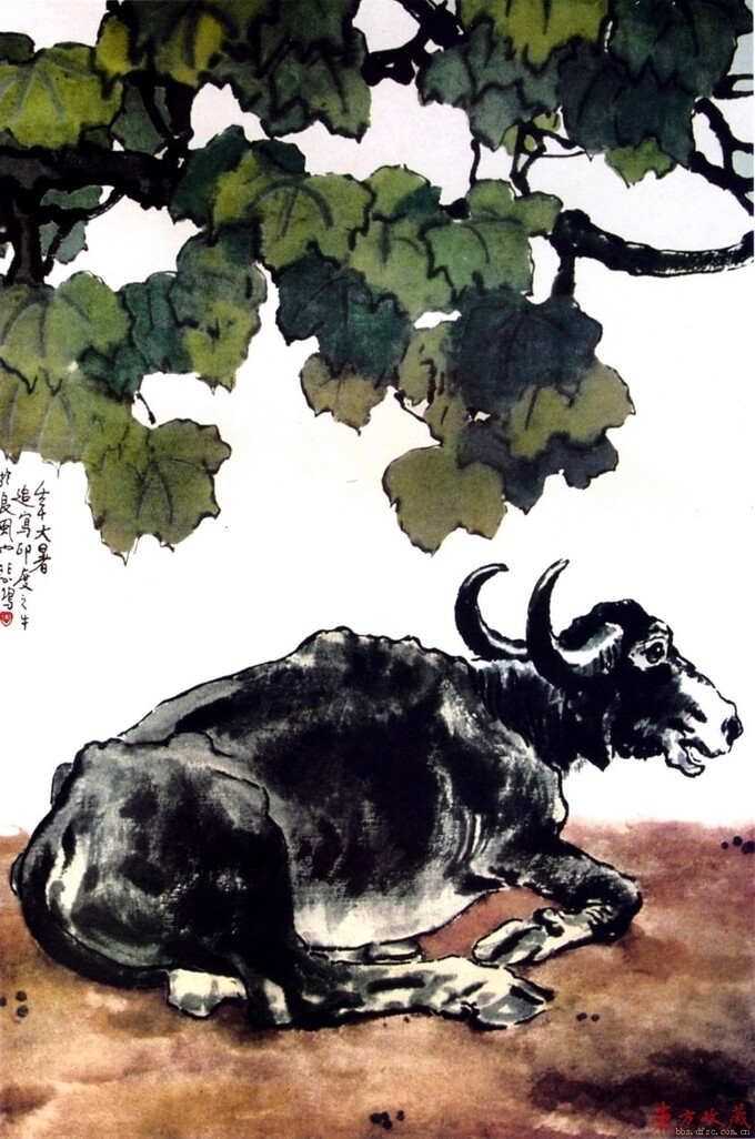 中国现代著名画家 徐悲鸿 简介及部分作品欣赏