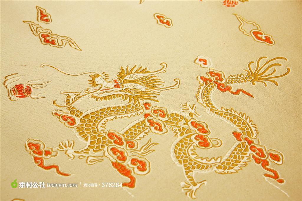 中国风龙纹布纹背景图片素材下载,现在加入素材公社即可参与传素材送