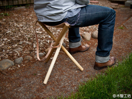 【折叠凳制作教程】wood amp faulk是美国一个很年轻的皮具品牌
