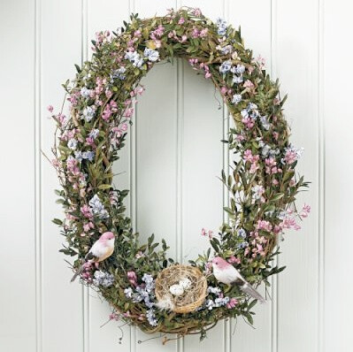 Easter Wreath in an Oval shape instead o…-堆