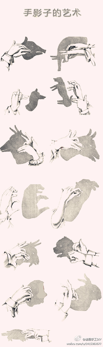 手影子游戏,你还会吗〗用手变出各种动物和形状,儿时的记忆.