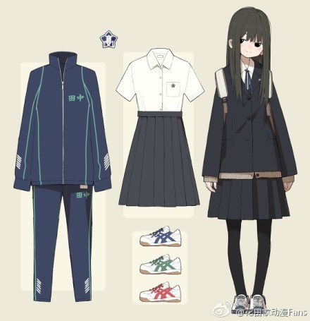 日本二次元校服,炒鸡有爱呀!