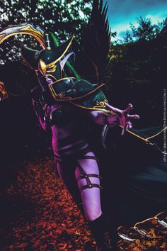 maiev shadowsong wow lightning cosplay by shashinkaihi 玛维