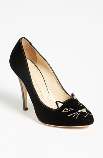 charlotte olympia "kitty" pump