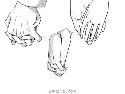 【参考练习】双手相握,十指相扣.(来源:http://t.cn/8scdcoi)