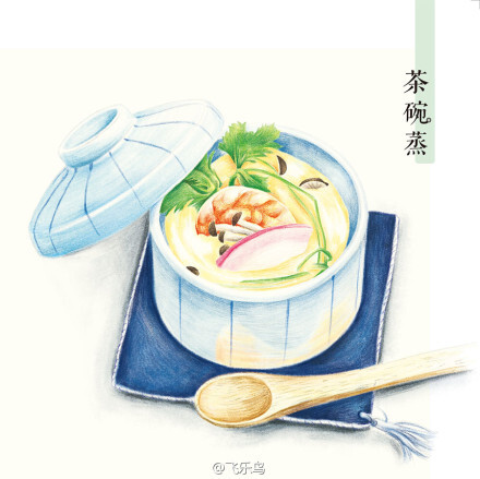 飞乐鸟作品#《美食绘》—美食周,用美食感受生命满满的爱与祝福,这