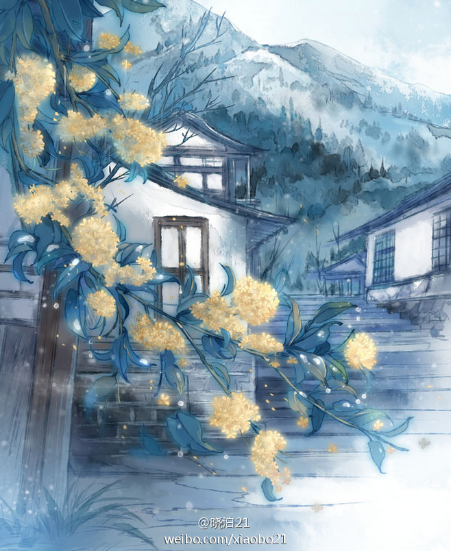 【古风】相濡以沫,执子之手偕老.青色烟雨,孤影等你归来.