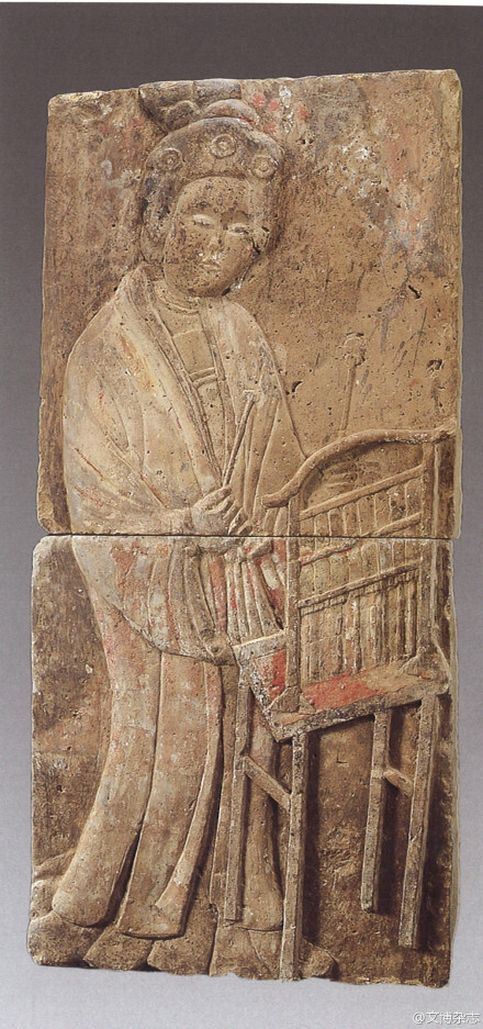 们分别都演奏的是什么乐器呢?(冯晖墓乐舞…-